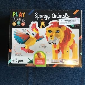 Clementoni Play Creative Spongy Animals